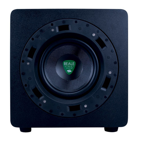 Beale Street Audio BPS-80 8-Inch In-Room Subwoofer with 200W Built-In Amplifier, Black