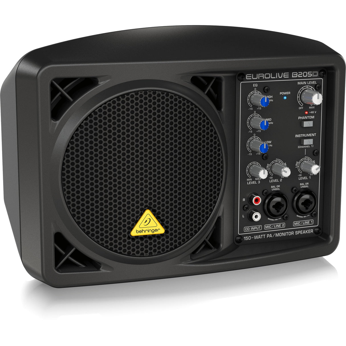Behringer B205D Ultra-Compact 150W 5.25" PA / Monitor Speaker System