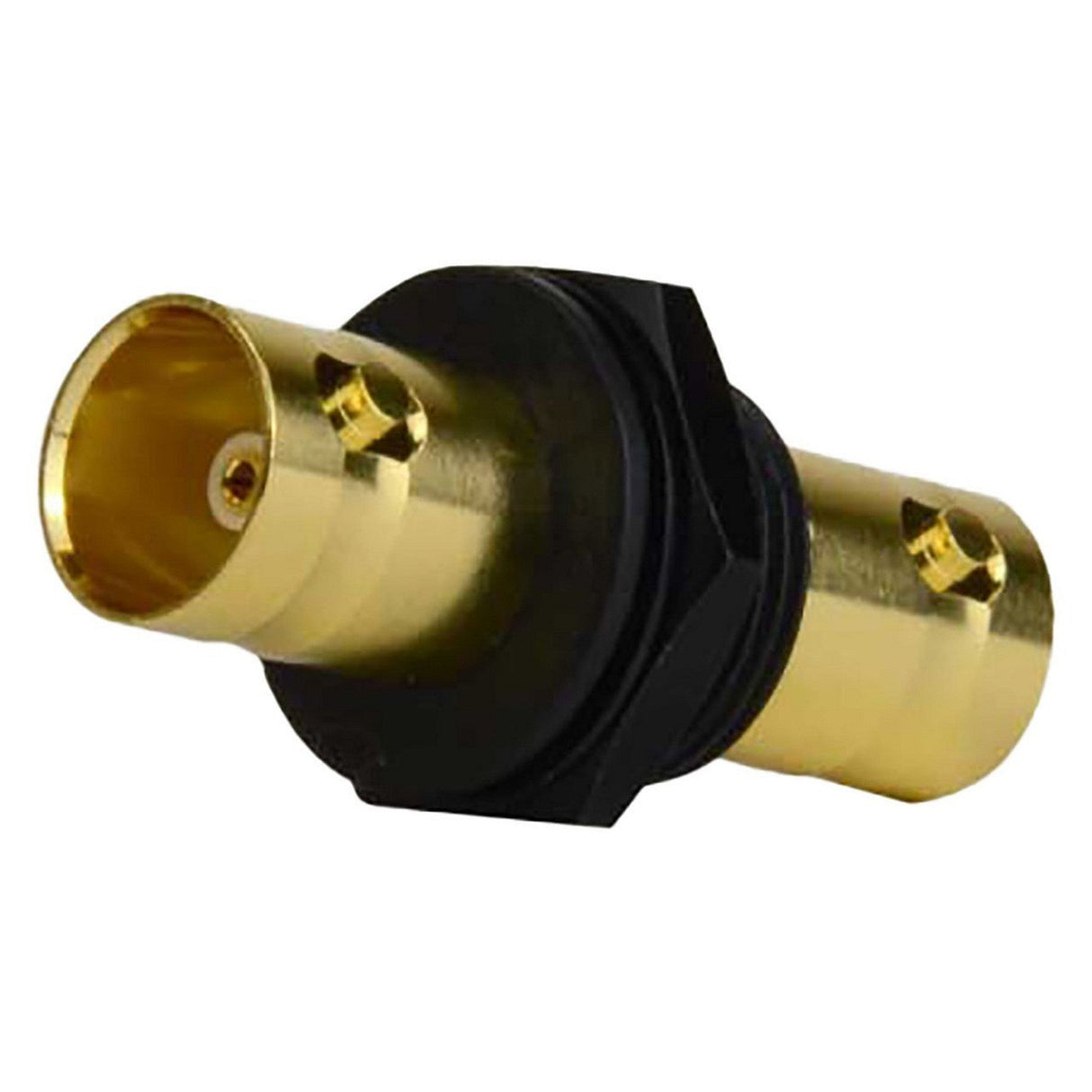 Bittree BH-B124A1B12 12GHz 4K/8K Single-Link BNC Coaxial Bulkhead Patch Panel with Designation Strip 1 x 24 1RU