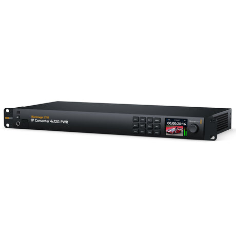 Blackmagic Design 2110 IP Converter 4x12G PWR 12G-SDI to SMPTE-2110 IP Video Converter