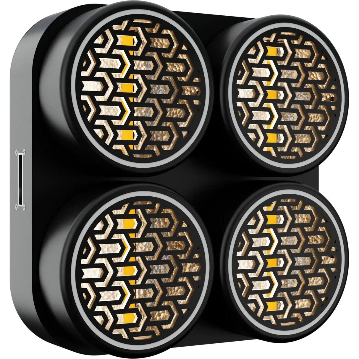 Blizzard Lighting Lux Quadra X4 High-Output Quad-Cell Blinder with RGB Aura and Ring Effects