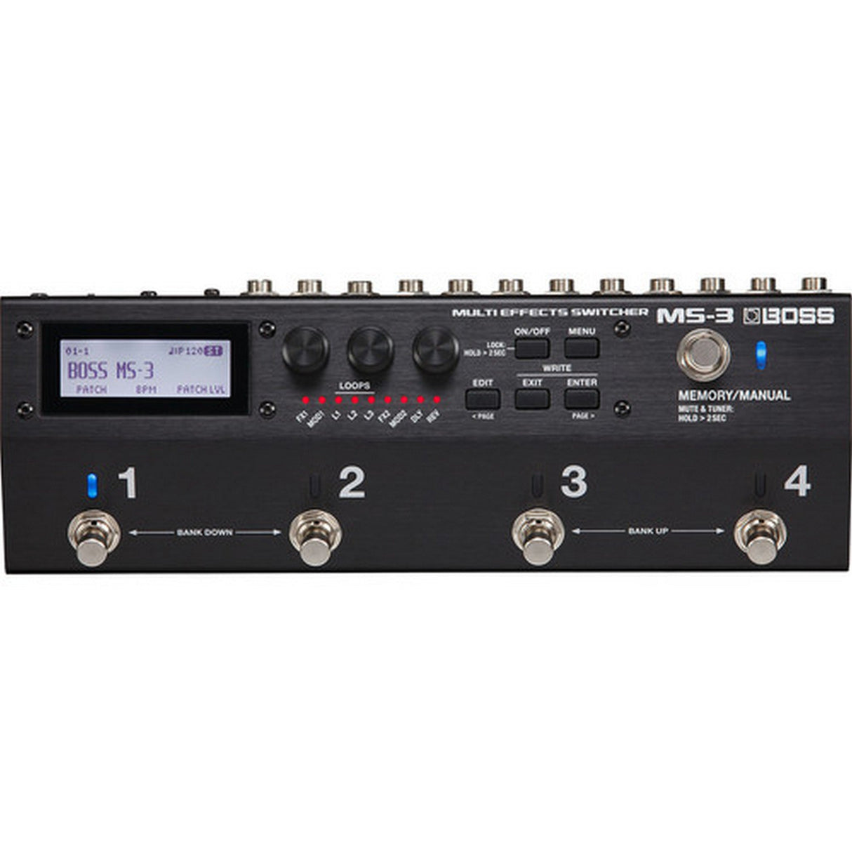 BOSS MS-3 Multi Effects Switcher with Multi-Looper