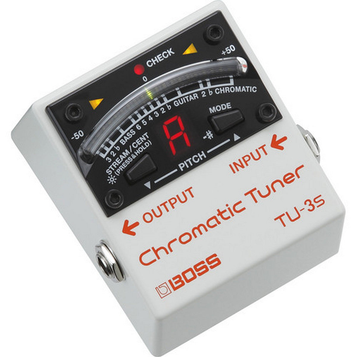 BOSS TU-3S Chromatic Tuner for Guitar and Bass