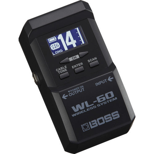 BOSS WL-60 2.4 GHz Wireless Guitar and Bass System