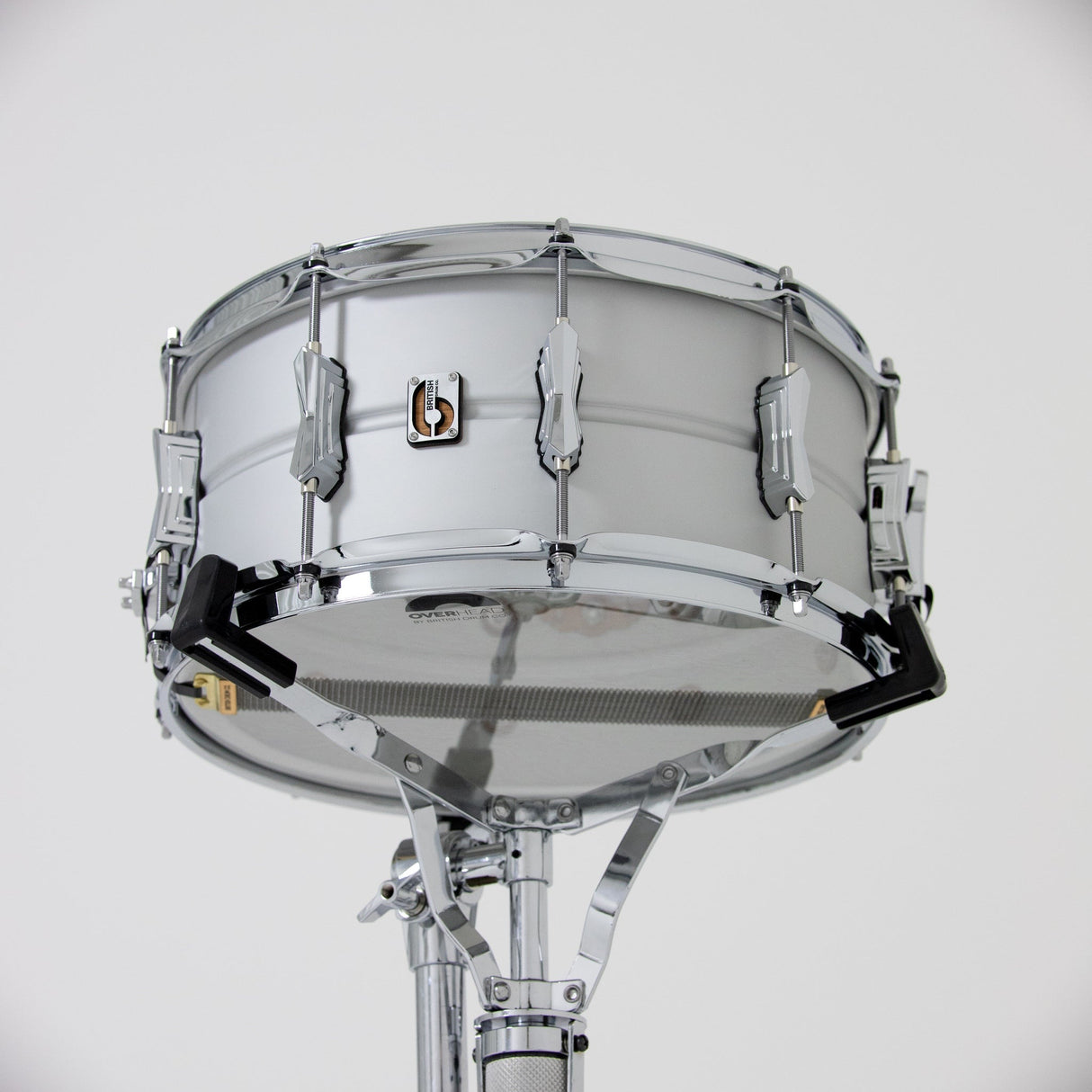British Drum Co AV-14-55-SN Aviator Series Aluminum Snare Drum