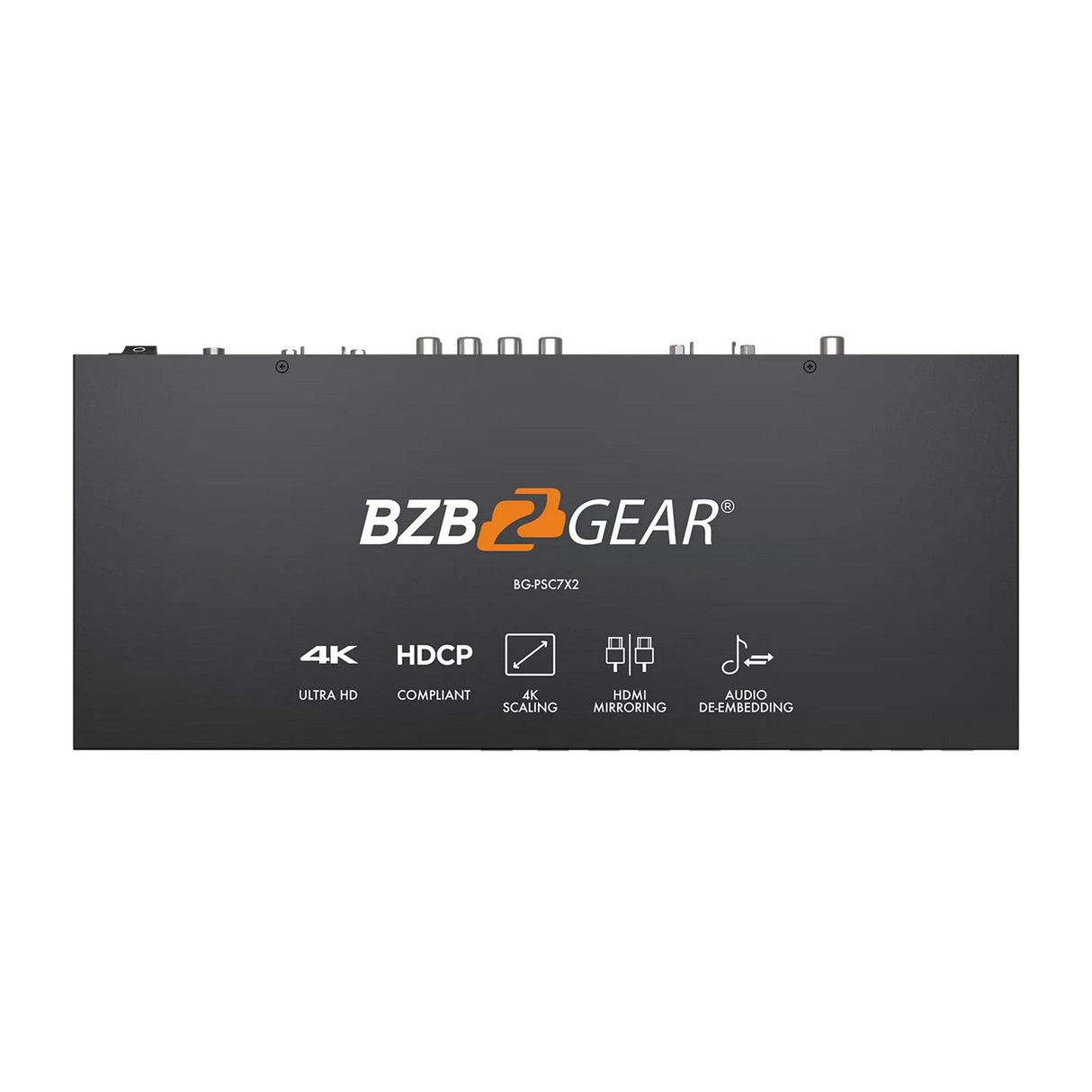 BZBGEAR BG-PSC7X2 7x2 4K Presentation Switcher Scaler