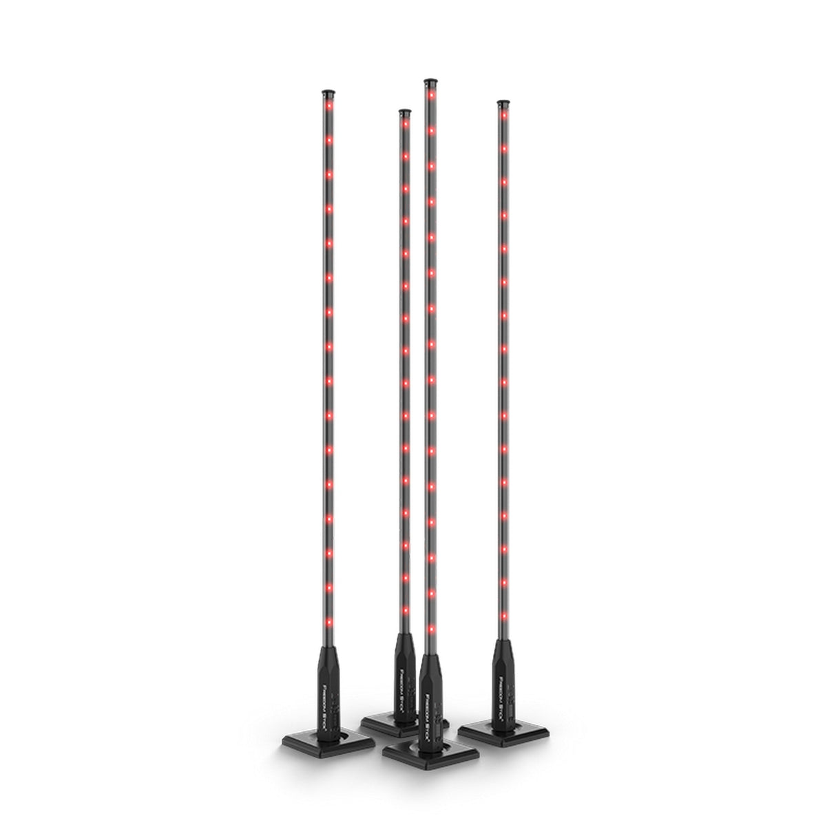 Chauvet DJ Freedom Stick X4 Battery-Powered Free-Standing LED Array Lights 4-Pack