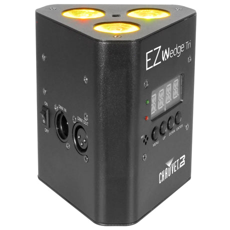 Chauvet Ezwedge Tri Battery Operated Tri-Color LED Wash Light