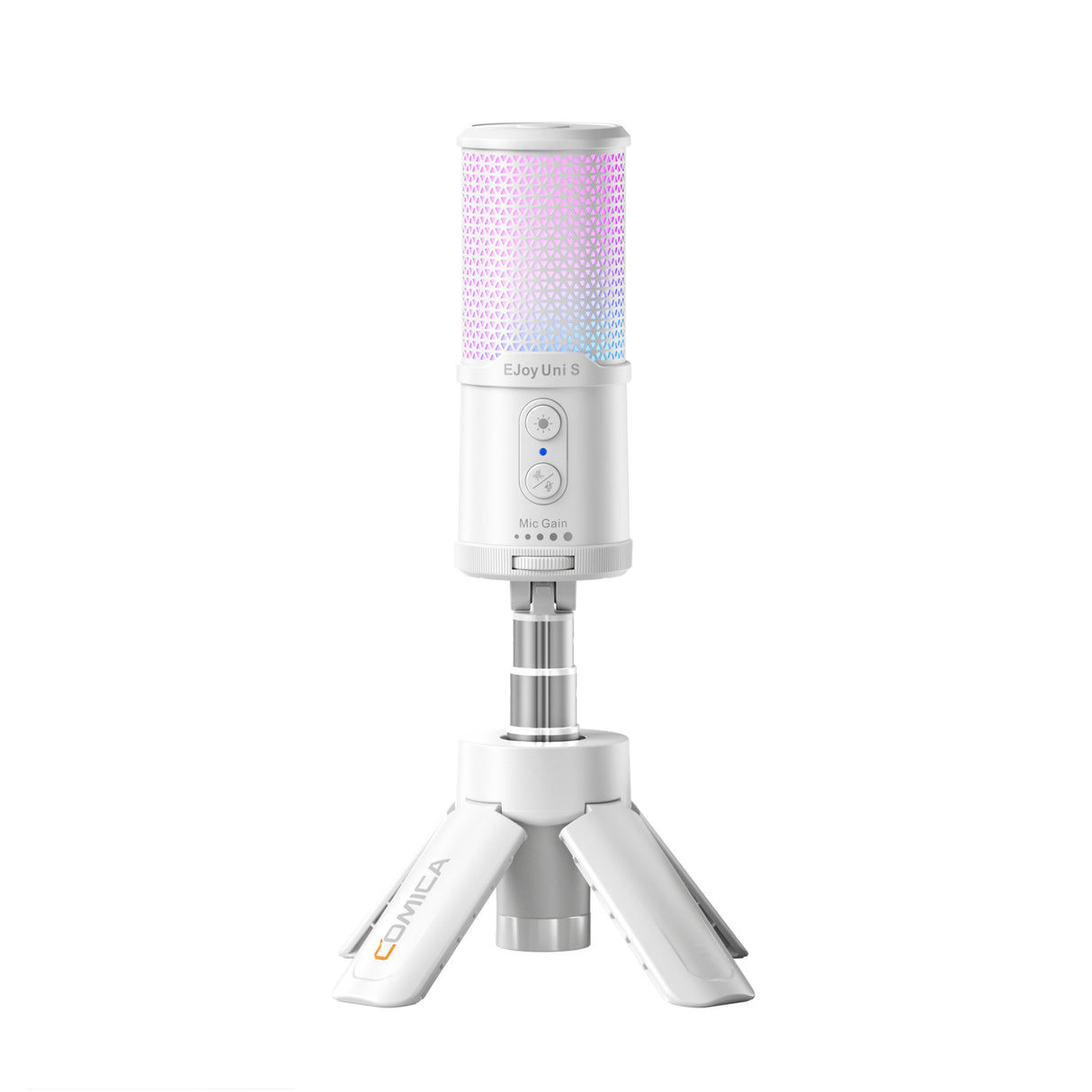 Comica EJoy Uni S RGB Cardioid Condenser USB Microphone