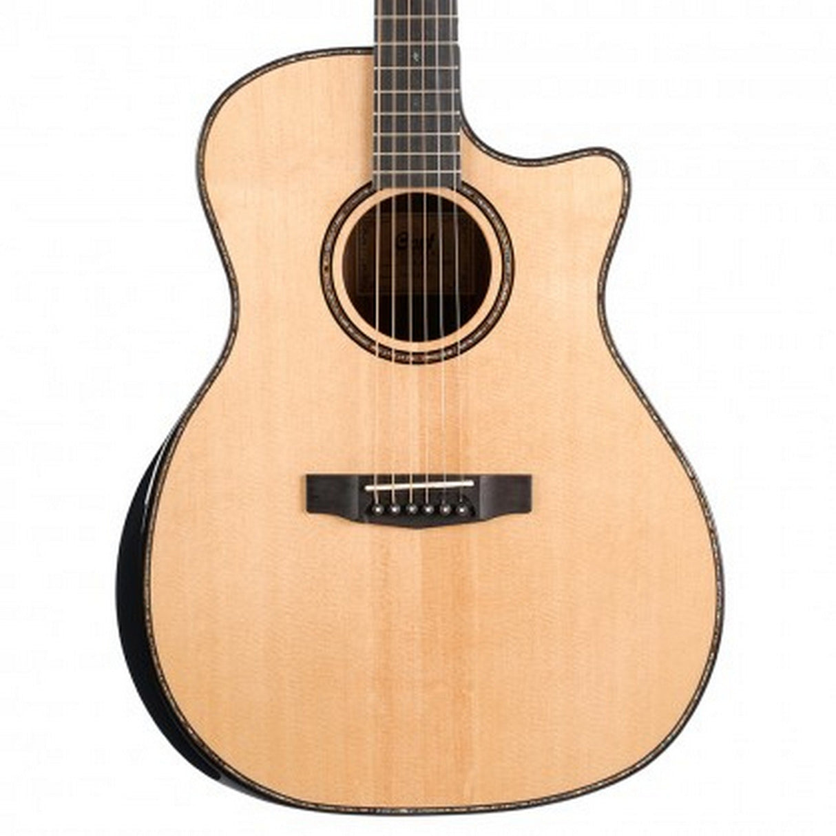 Cort GA-PF Bevel Acoustic-Electric Guitar Pao Ferro Natural - guitar