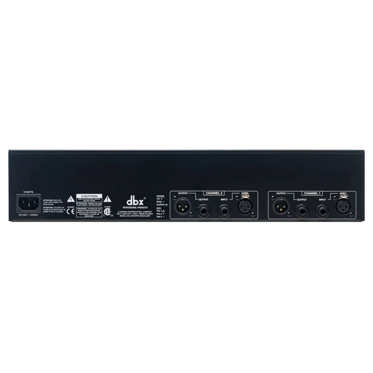 DBX 231S Dual Channel 31-Band Graphic Equalizer