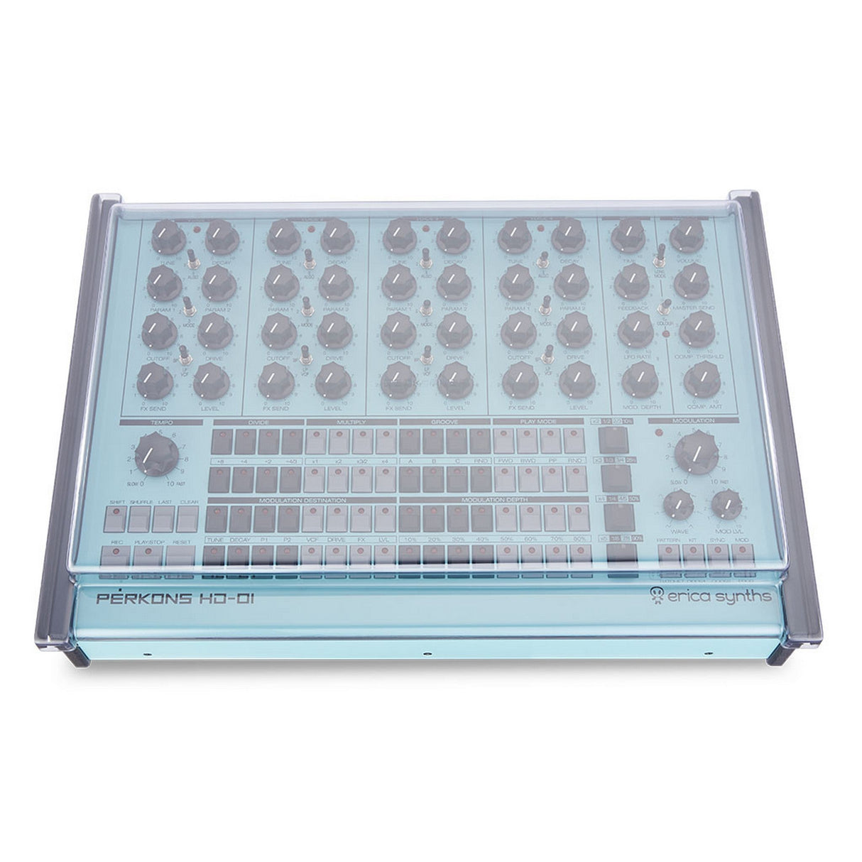 Decksaver Soft-Fit Cover for Erica Synths Perkons HD-01