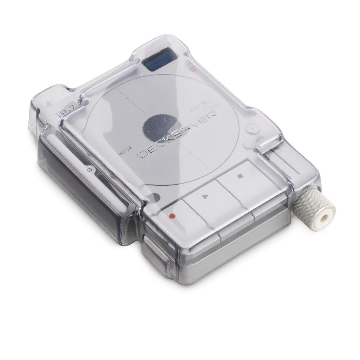 Decksaver DS-PC-TP7 Clear Cover for Teenage Engineering TP-7, Smoked Clear