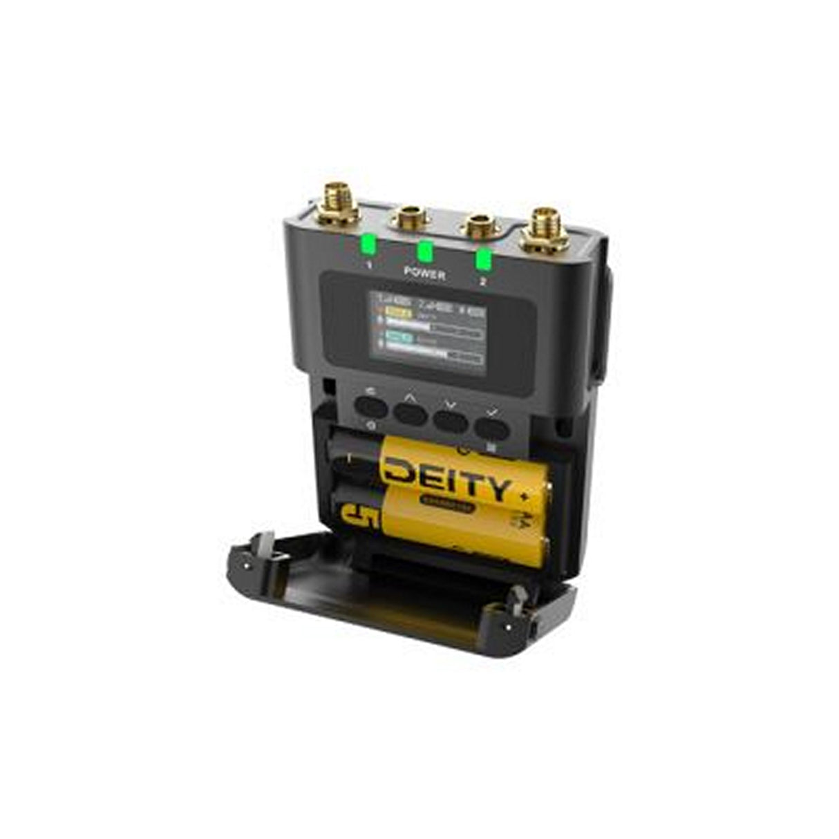 Deity D2RX D-UHF Portable Receiver Dual-Channel Camera-Mount Receiver