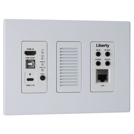 DigitaLinx IP IPEX6001U-WP-W 6000 Series SDVoE Wall Plate Encoder