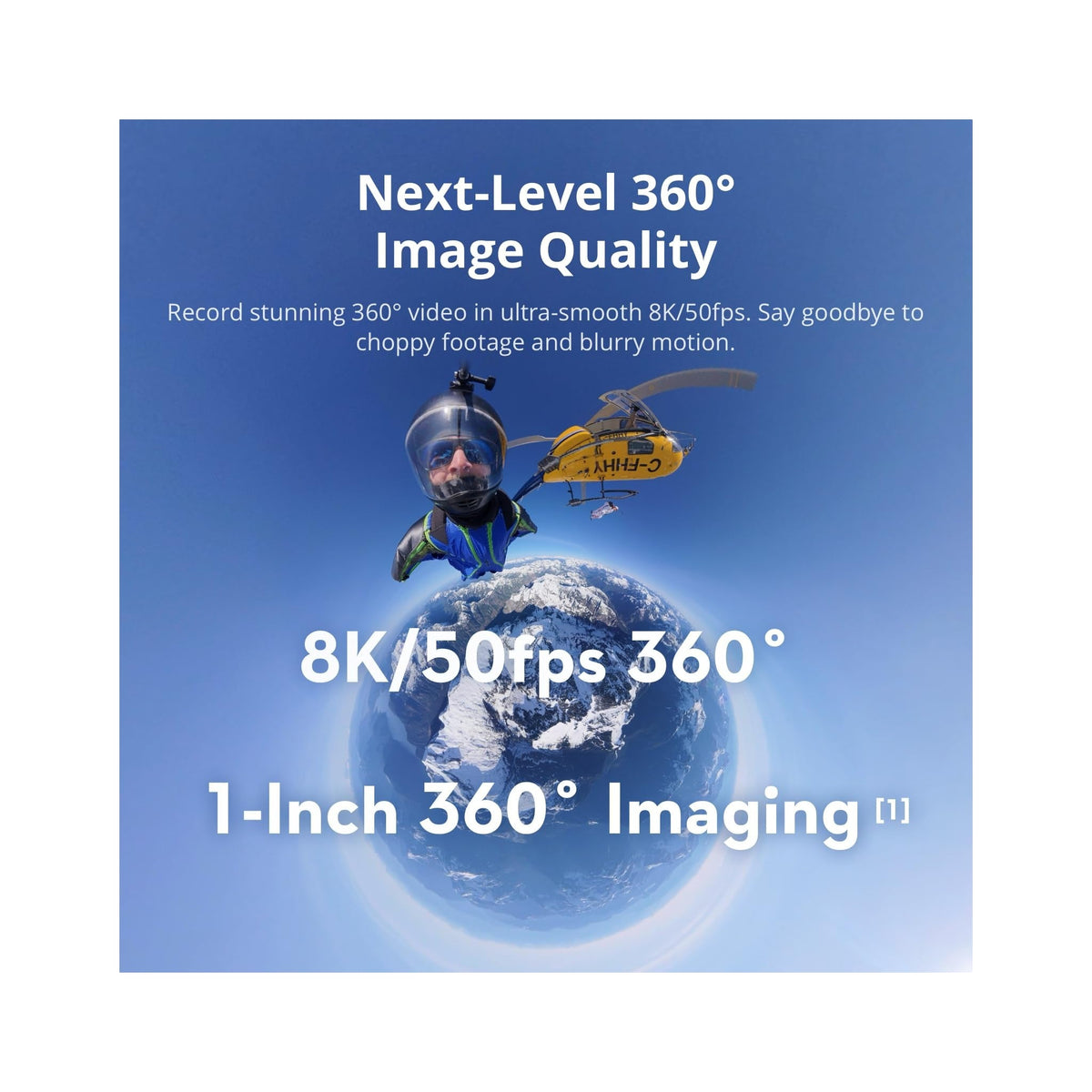 DJI Osmo 360 Standard Combo 8K 360-Degree Action Camera