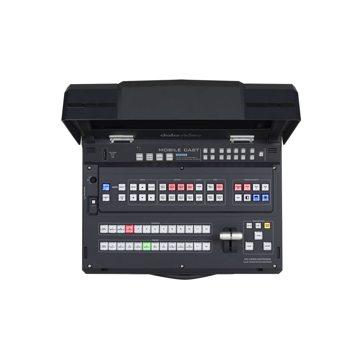 Datavideo HS-3200 HD 12 Channel HD Portable Video Streaming Studio