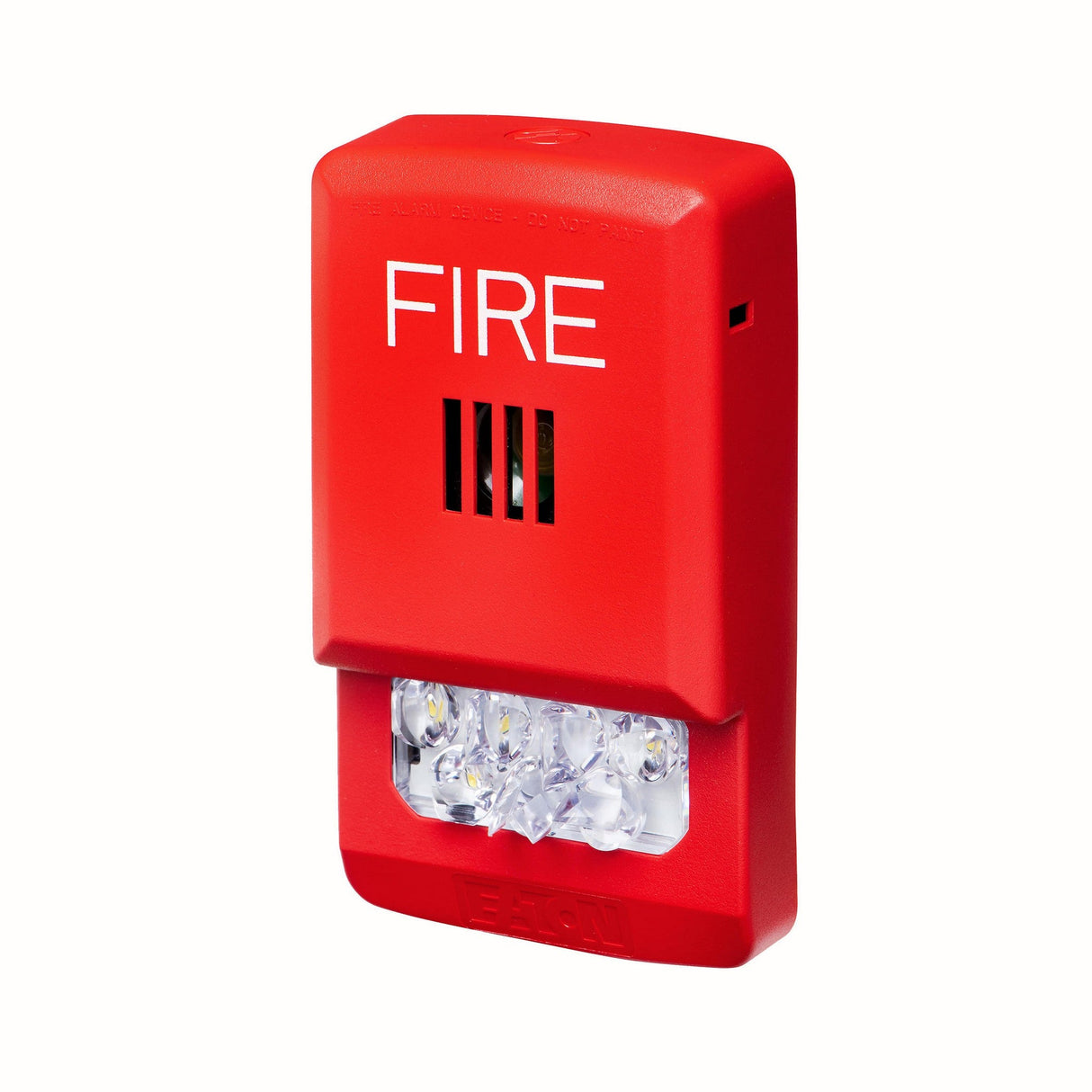 Eaton ELHSR Wheelock Eluxa LED Horn Strobe Clear Lens Red