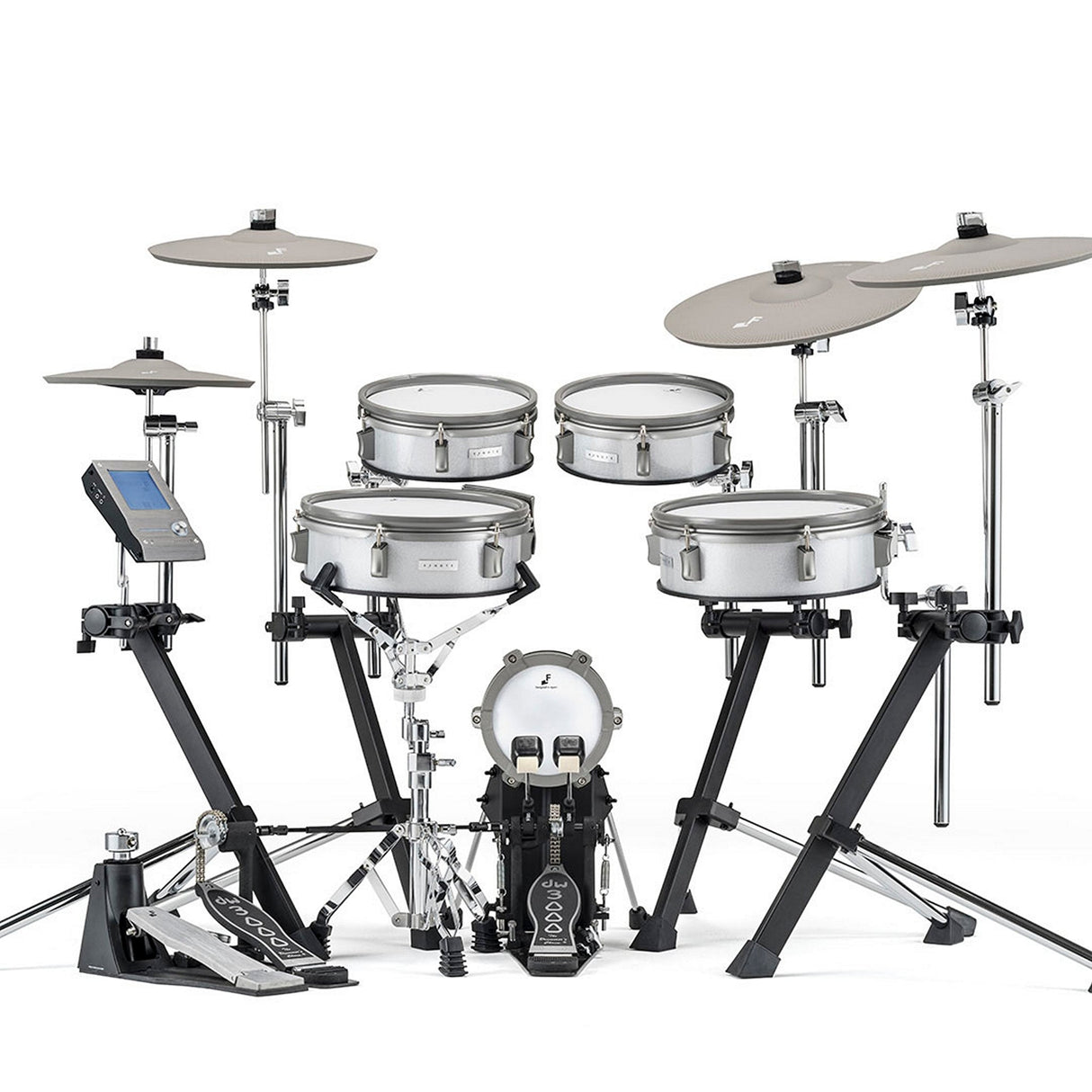 EFNOTE 3 Acoustic Designed Electronic Drum Set White / Sparkle