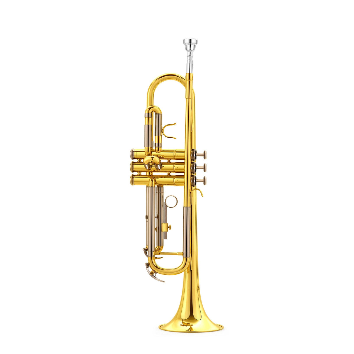 Eldon TR-2110 Bb Trumpet with Stainless Piston Ring Lacquer Finish