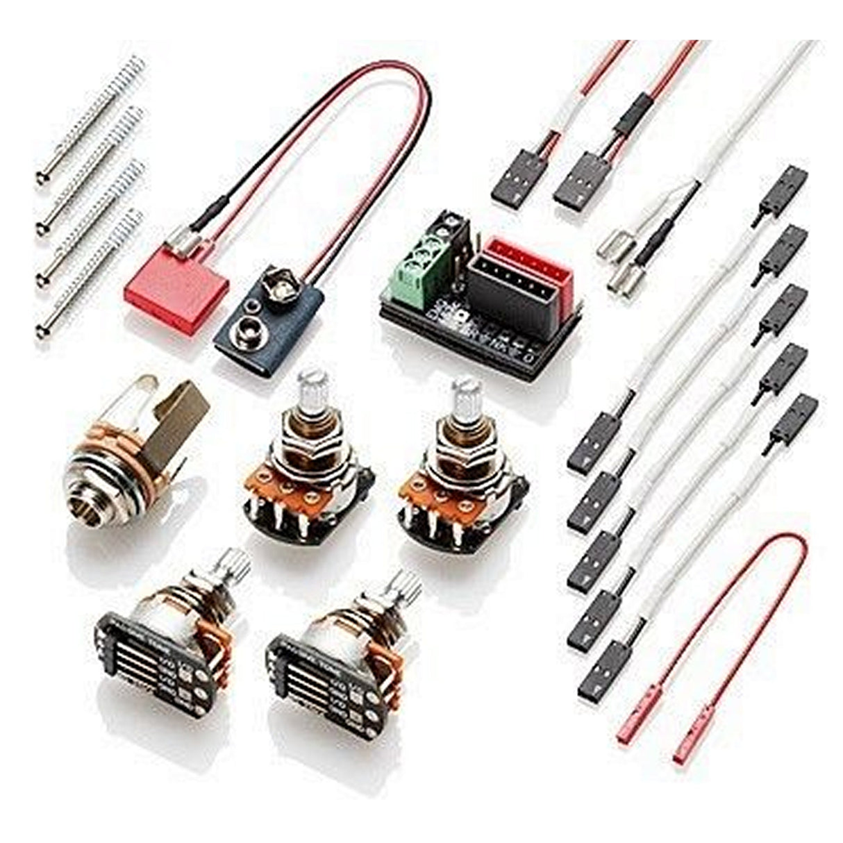 EMG DE SET David Ellefson Signature 4 String Bass Signature Pickup Black - accessories