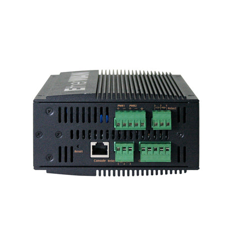 EtherWAN EX78934E-0VB 12-Port Gigabit PoE plus 4 Dual-Rate Gigabit SFP Ports