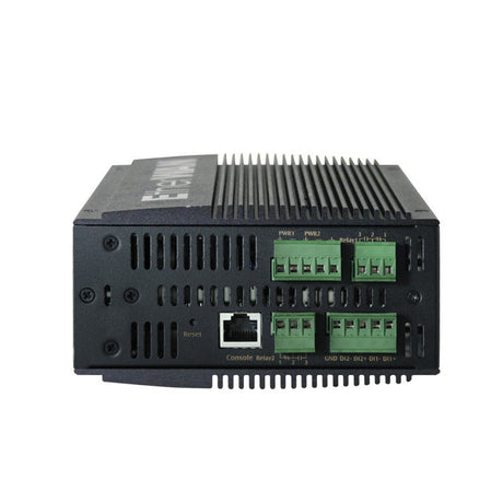 EtherWAN EX78934X-0VB Hardened Managed 12-Port Gigabit PoE and 4-Port 10G SFP+ Ethernet Switch