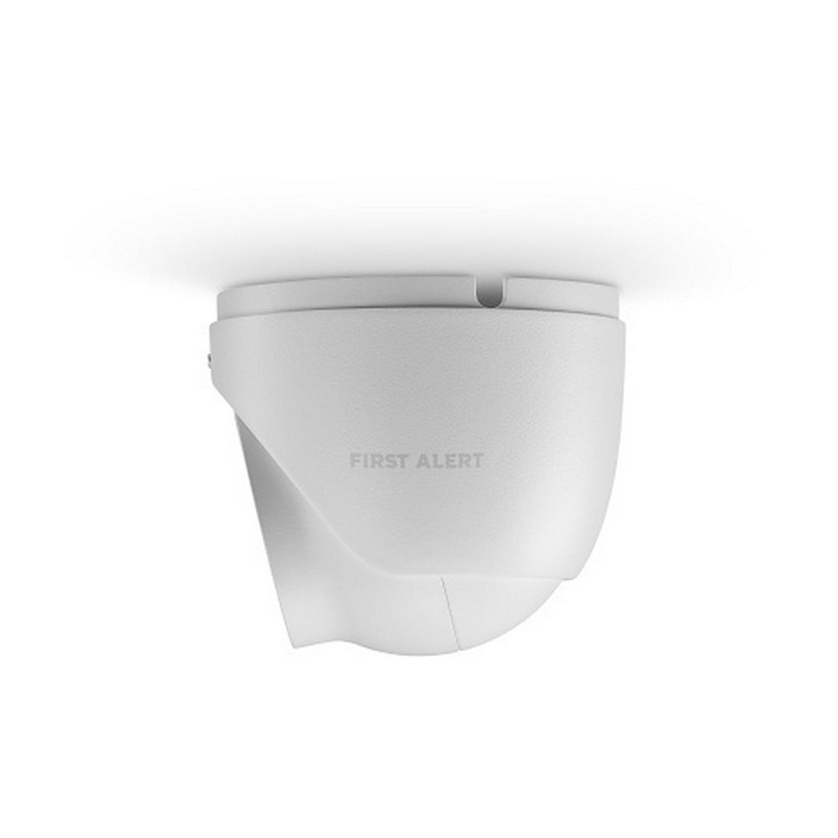 First Alert CX4TE08F28PW 8MP AI Cloud Turret Camera, 2.8mm Lens, White