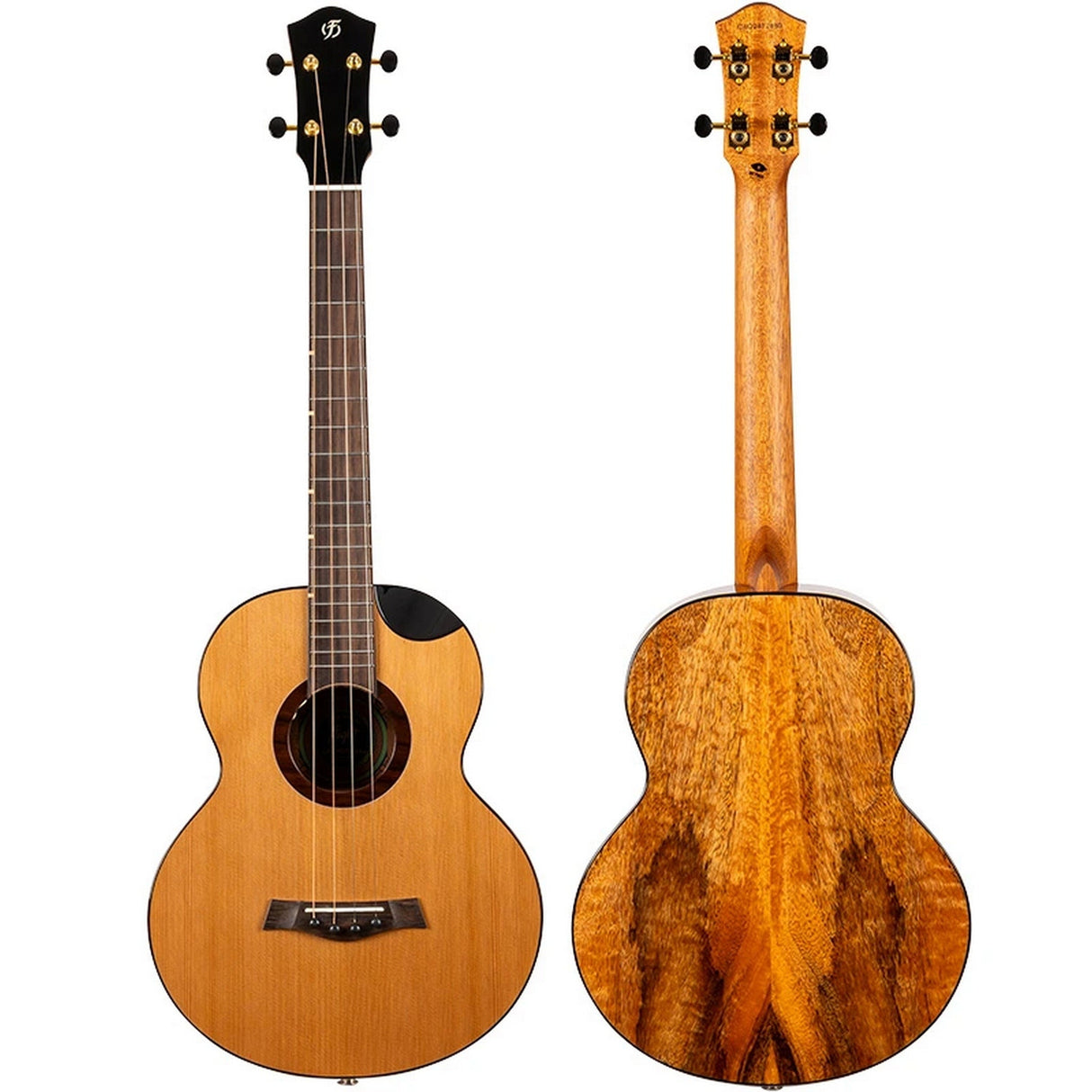 Flight Lily Steel String Baritone EQ-A Ukulele