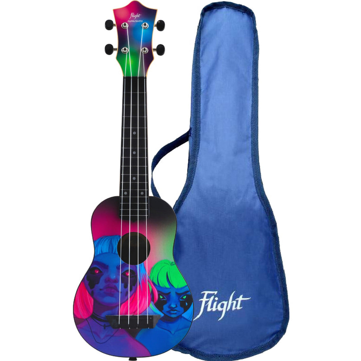 Flight TUS Toxic Alyona Shvetz Signature Travel Soprano Ukulele