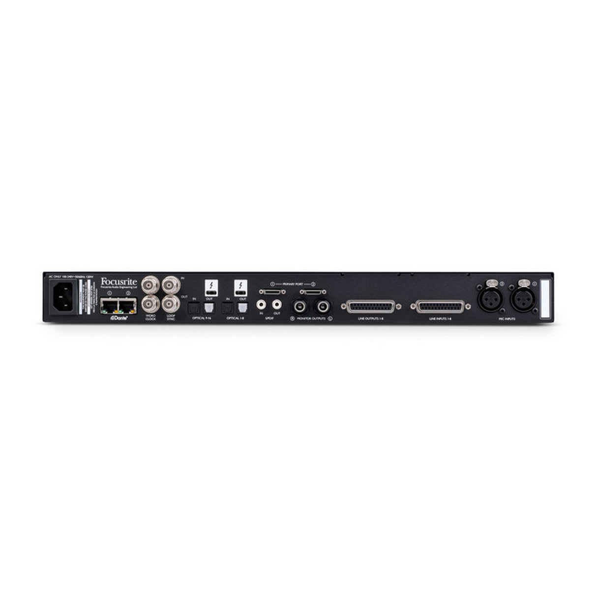 Focusrite Red 8Line 58-Input / 64-Output Thunderbolt 3 Audio Interface