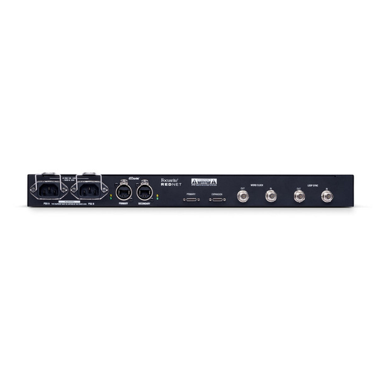 Focusrite RedNet HD32R 32-Channel Dante Enabled HD Bridge, 1RU