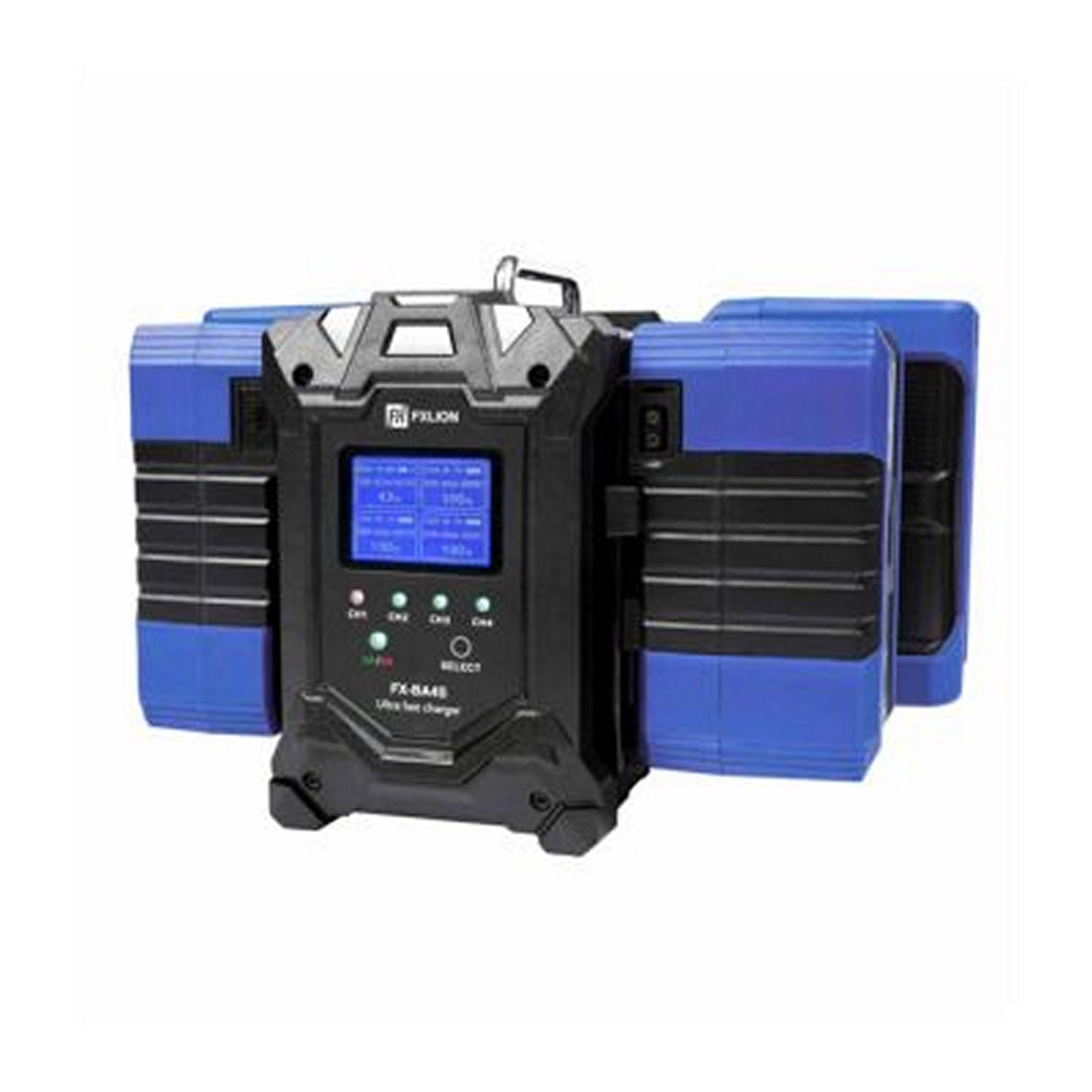 Fxlion 4-Channel Dual Current 16.8V V-Mount Fast Charger