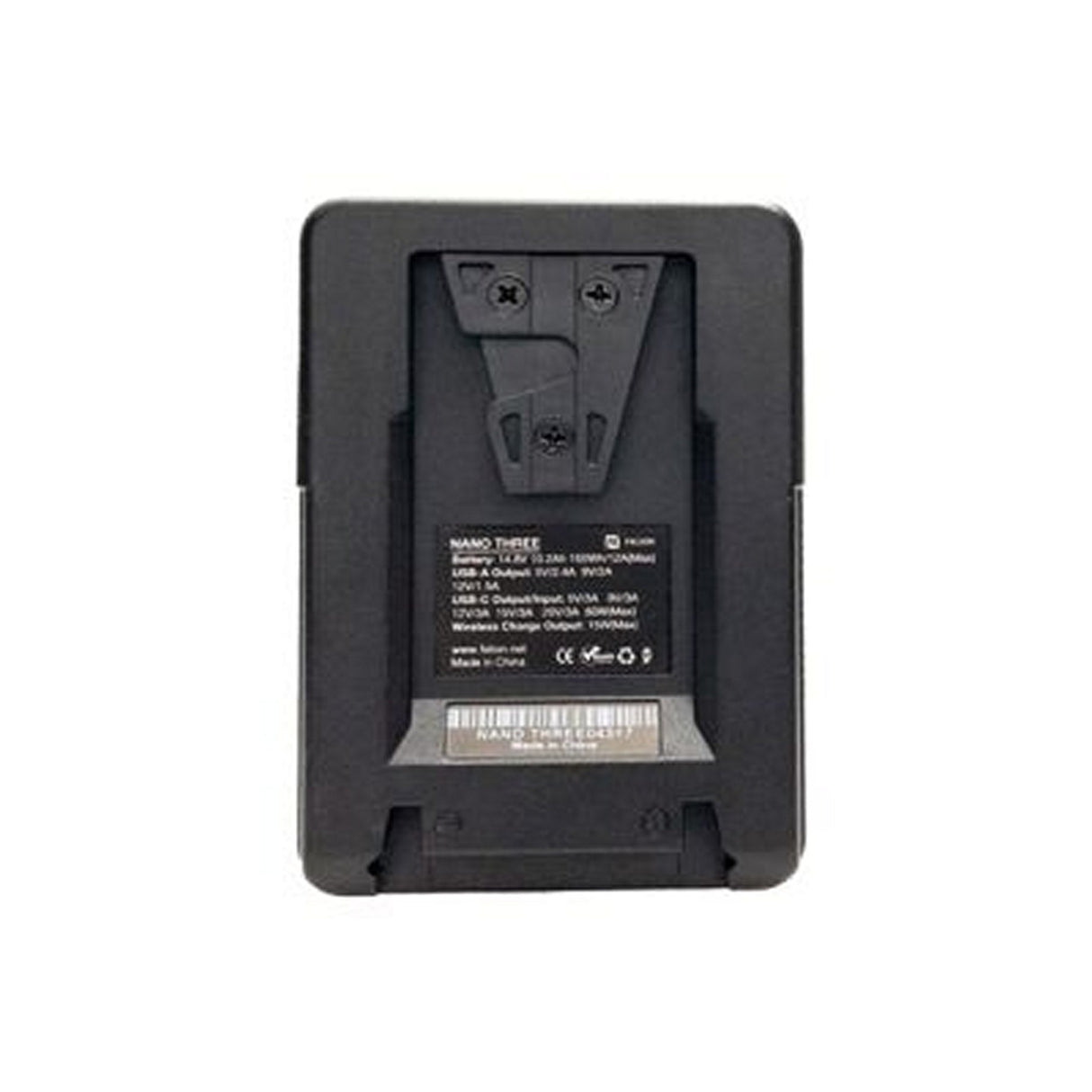 Fxlion NANO THREE 150Wh 14.8V V-Mount Battery with USB-C PD