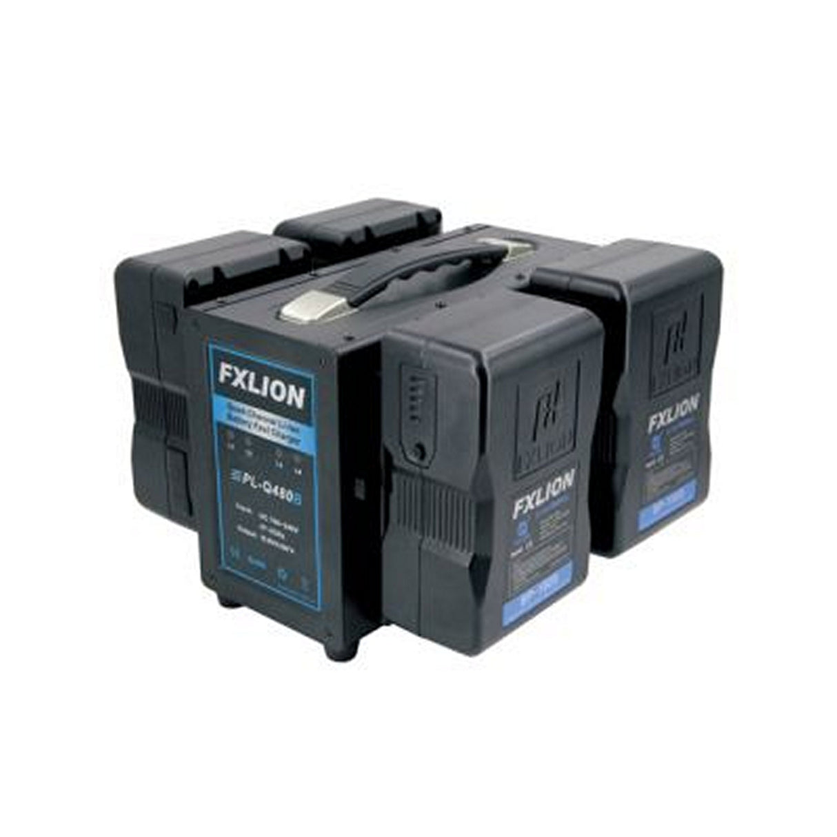 Fxlion Quad-Channel V-Mount Professional Fast Charger