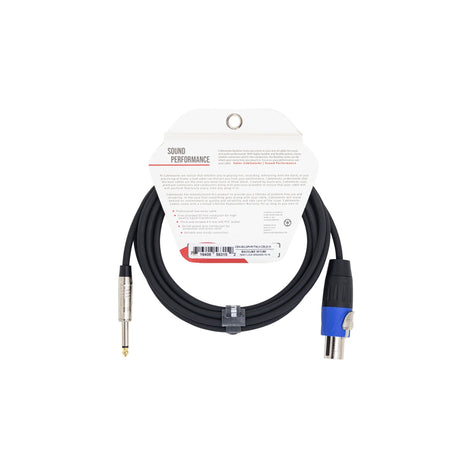 Gator Backline Series TS to Twist Lock Connector Speaker Cable 10-Foot