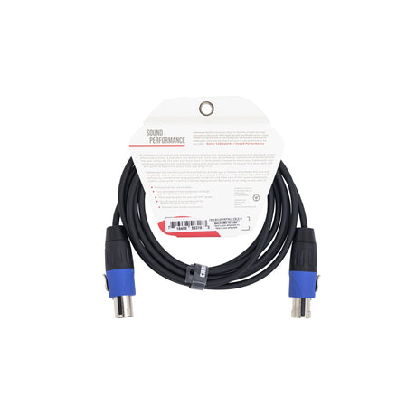 Gator Backline Series Twist Lock Connector to Twist Lock Connector Speaker Cable 10-Foot