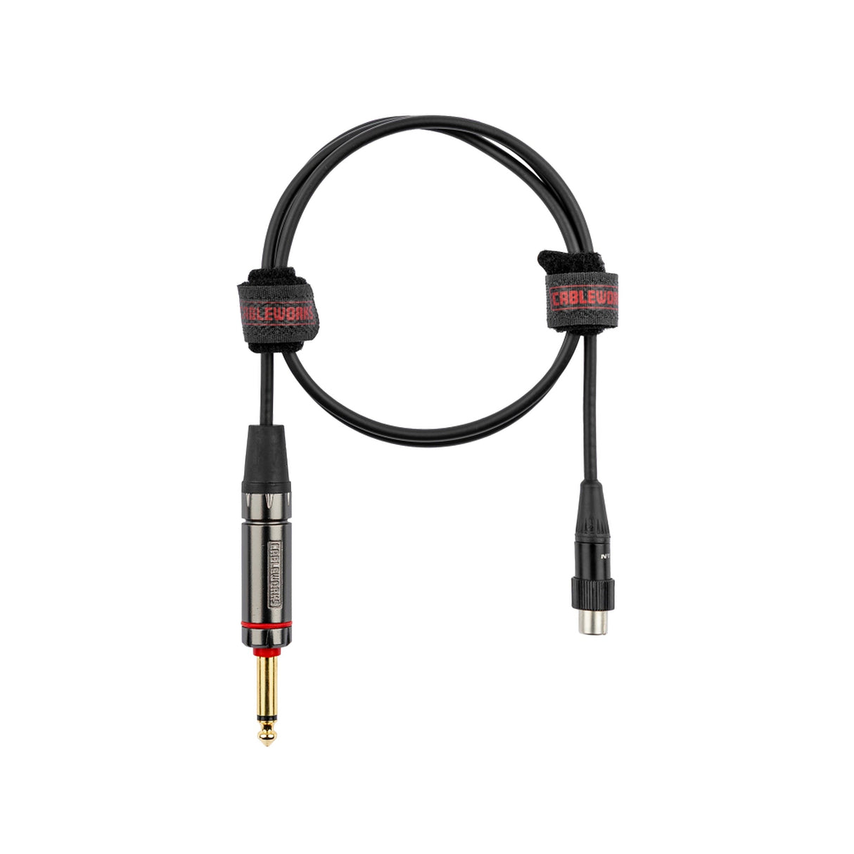 Gator Cableworks GCWH-TA4F-3QT Straight 1/4" to TA4F Instrument Cable, 3-Feet