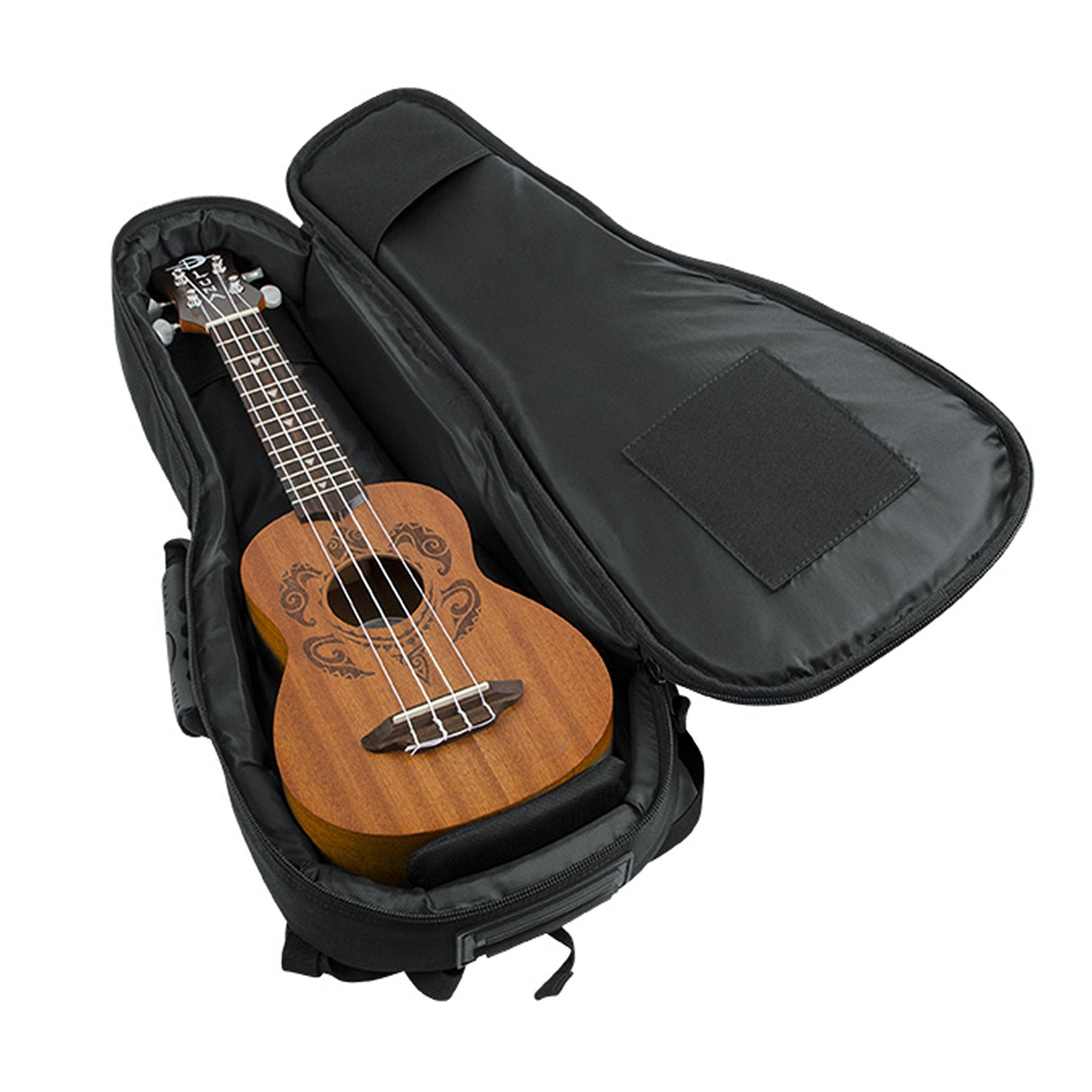 Gator GB-4G-UKE SOP 4G Style Gig Bag for Soprano Style Ukulele with Adjustable BackPack Straps - accessories