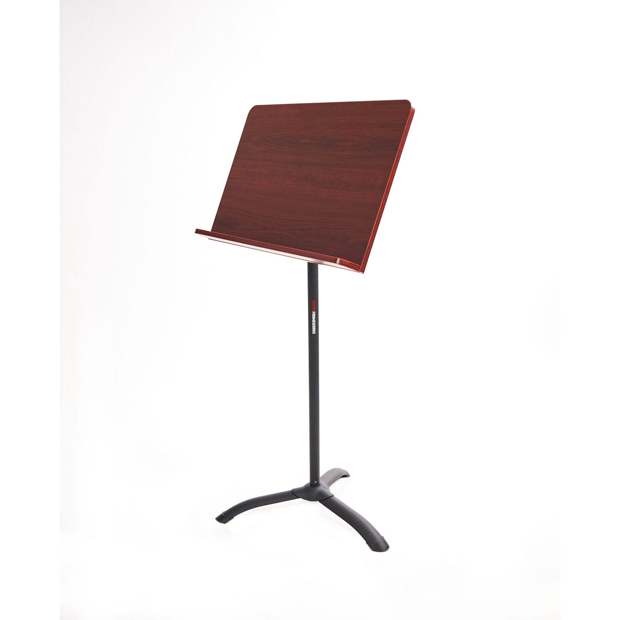 Gator Wooden Conductor Music Stand with Brushed Metal Base