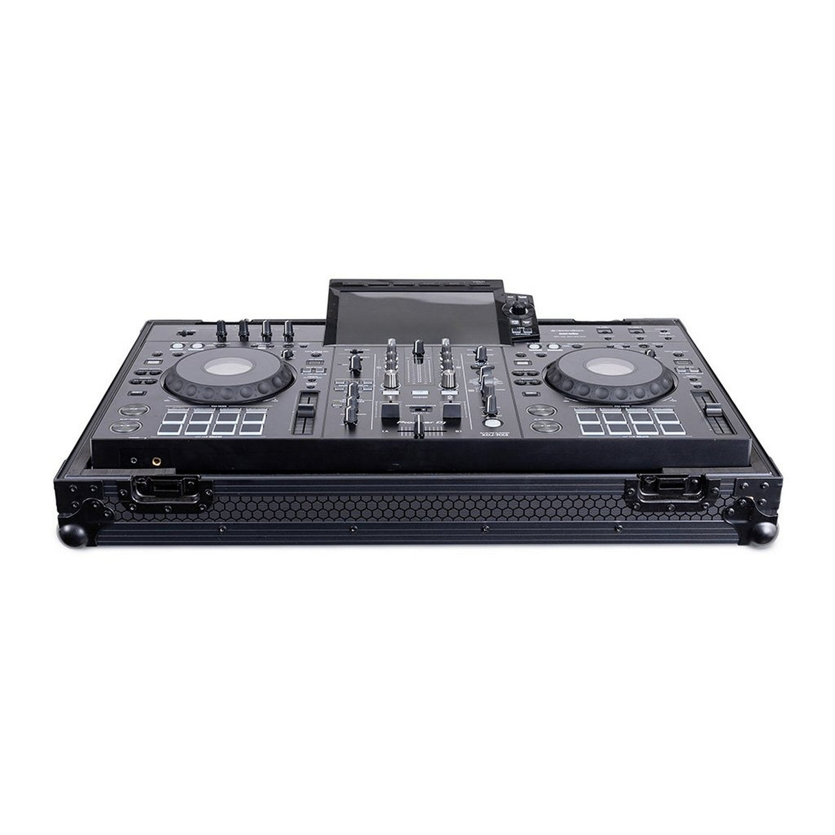 Headliner HL10019 Pitch Black Low Profile Flight Case with Wheels for Pioneer DJ XDJ-RX3