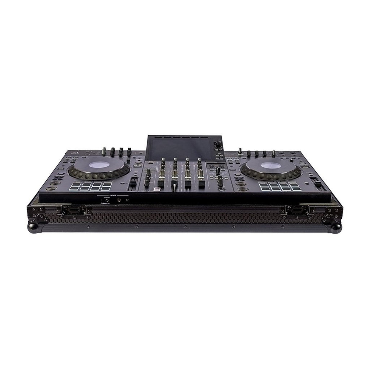 Headliner HL10023 Pitch Black Low Profile Flight Case with Wheels for AlphaTheta XDJ-AZ