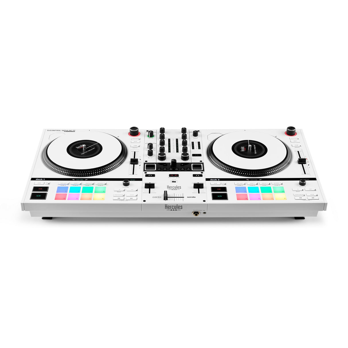 Hercules DJ Control Inpulse T7 2-Deck DJ Controller White