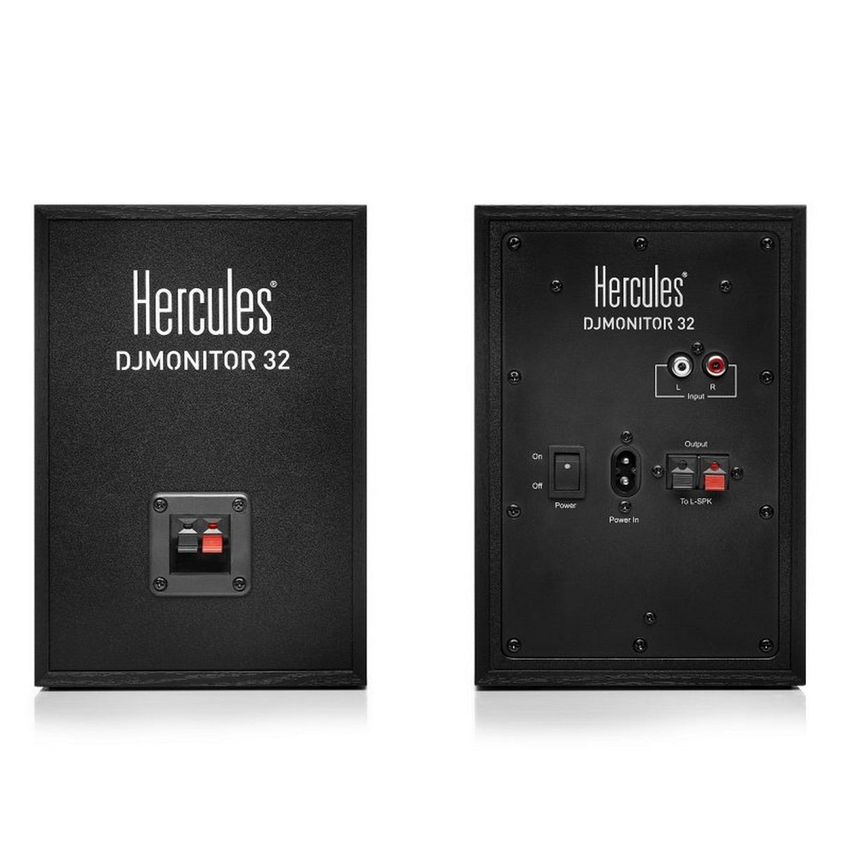 Hercules DJMonitor 32 Active DJ Monitor Speakers, 3-Inch