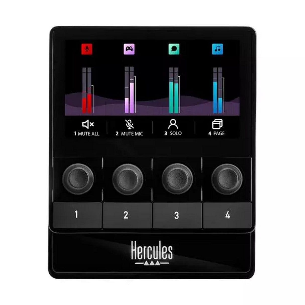 Hercules Stream 100 4-Volume Encoder Audio Controller
