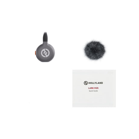 Hollyland LARK M2S 2.4 GHz Wireless Microphone Transmitter Space Gray