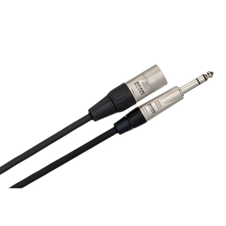 Hosa HSX-100 REAN 1/4-Inch TRS to XLR3M Pro Balanced Interconnect Cable, 10-Feet