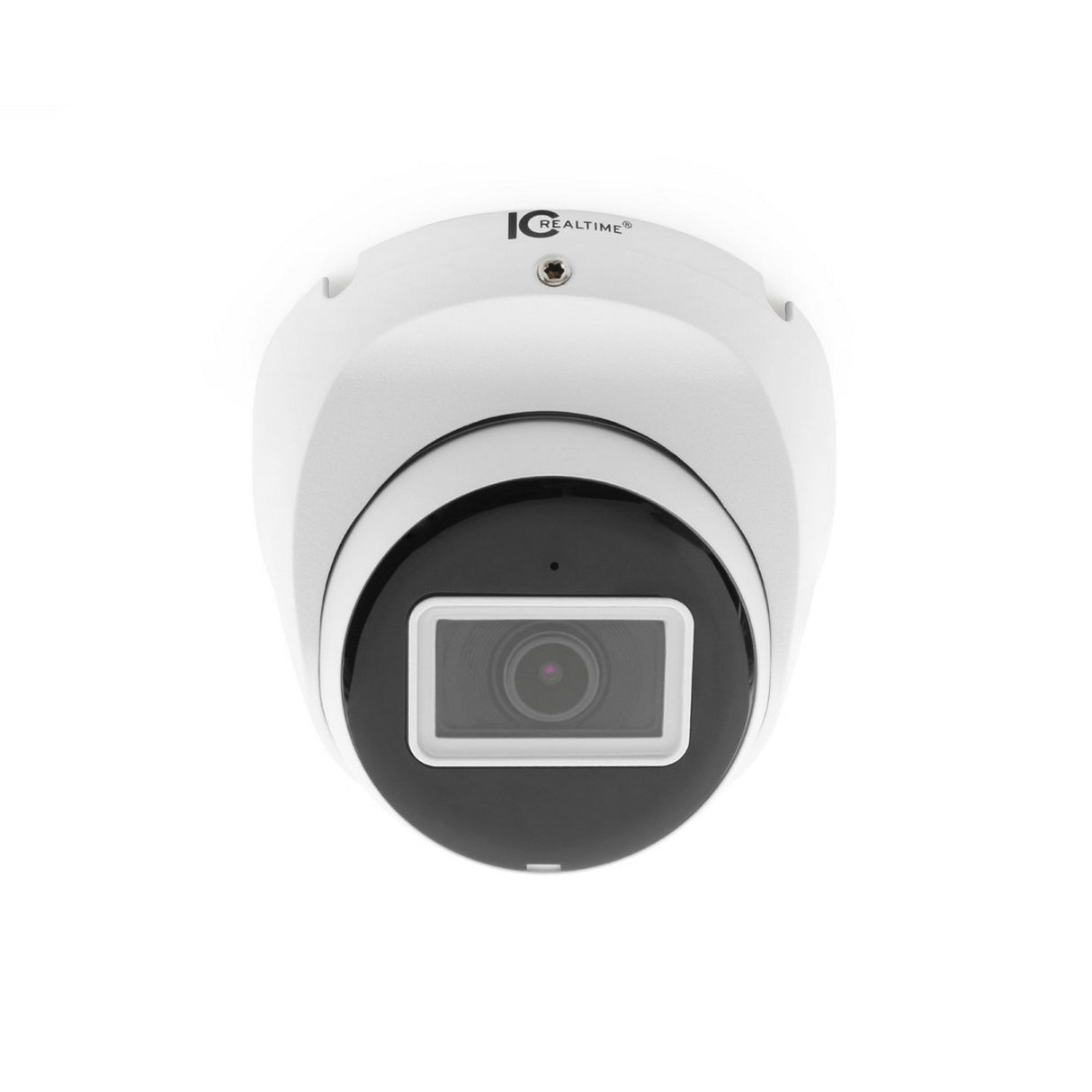 IC Realtime HDEG-E50F-IR-M4 5MP HD-AVS Dome Security Camera, 2.8mm Fixed Lens, 98ft Smart IR Night Vision, Built-in Mic, Indoor/Outdoor