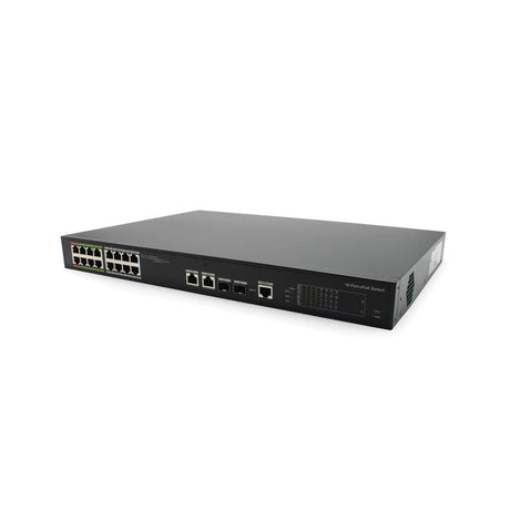 IC Realtime PWR-EPOE-16-V2 16 Port Full Gigabit ePoE Switch 240W Max