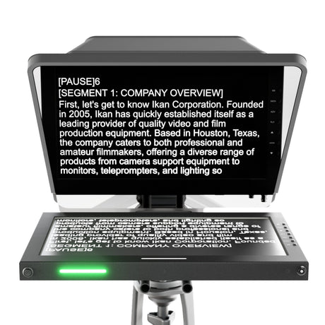 Ikan PT4500W 15-Inch High Bright Teleprompter with 3G-SDI Widescreen Monitor